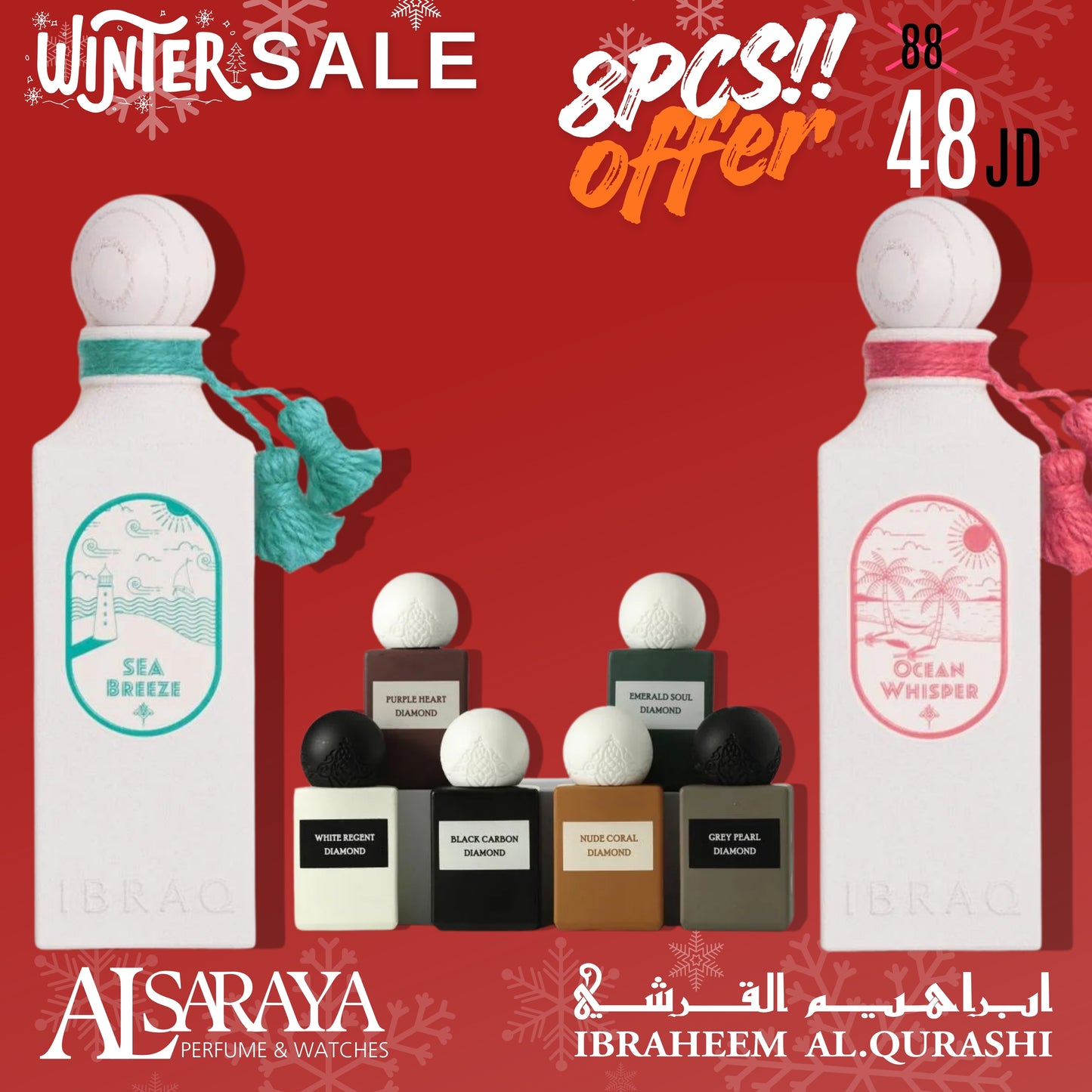 Ocean Whisper + Sea Breeze + Diamond Package