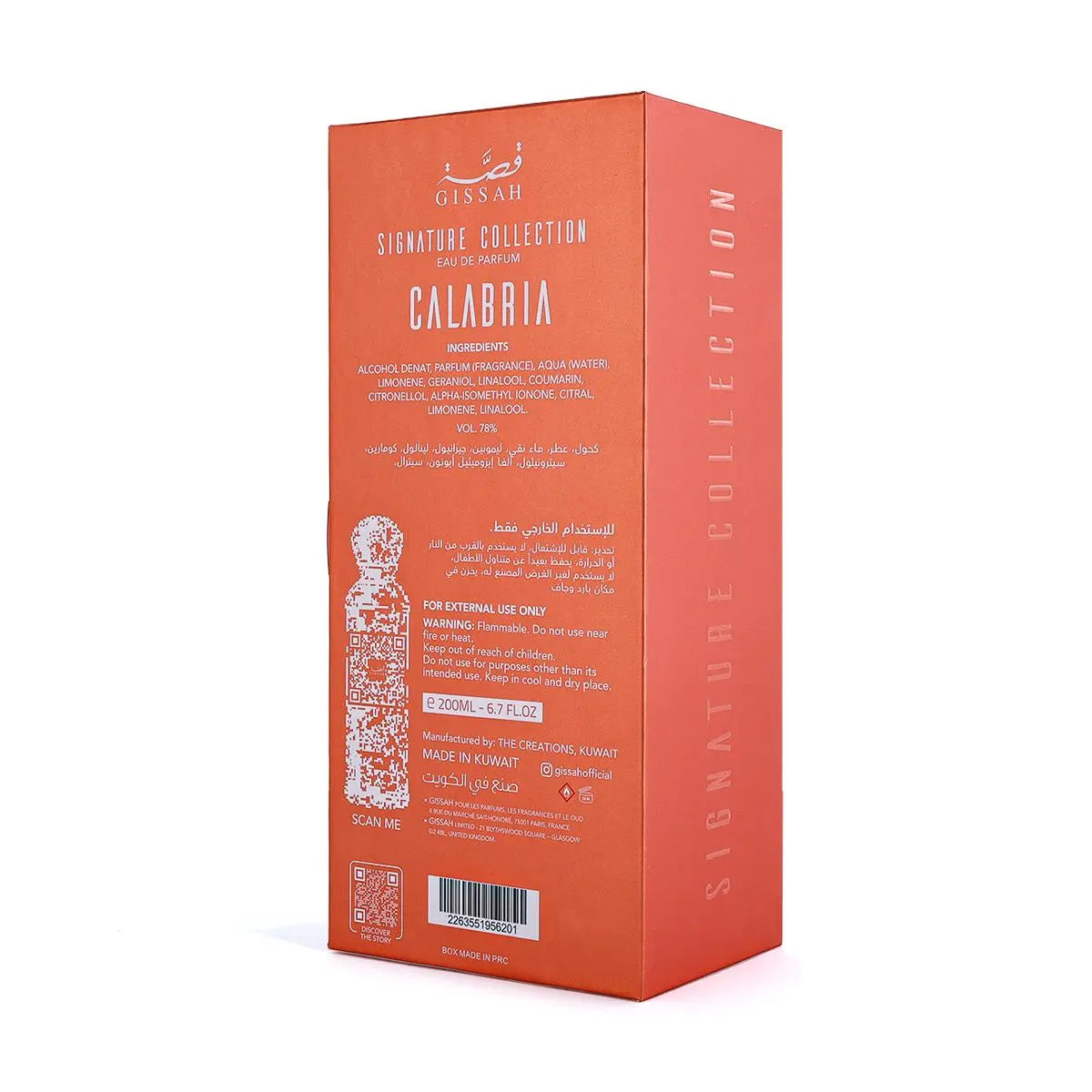 Calabria Eau de Parfum - 200ML