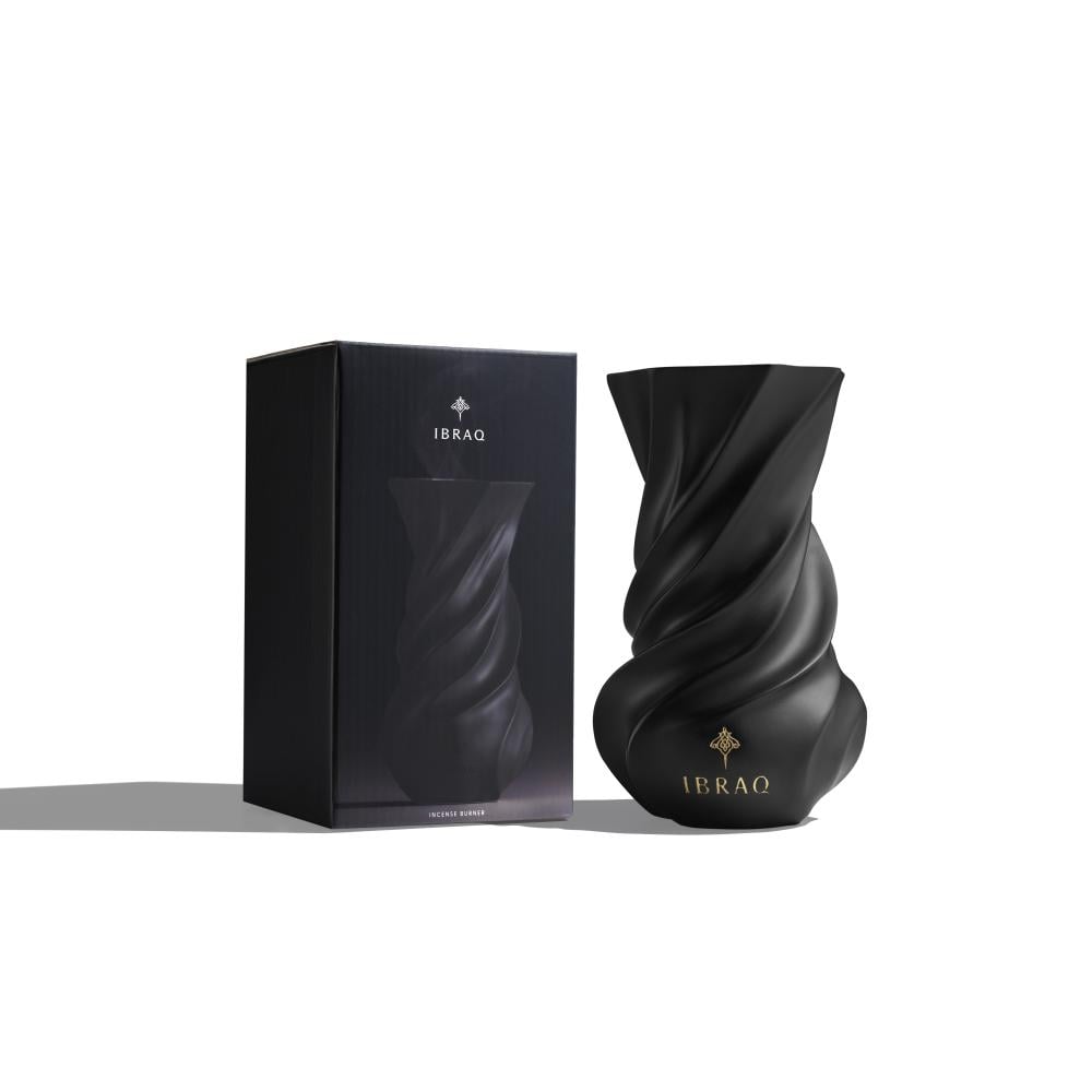 FLOW INCENSE BURNER – OBSIDIAN